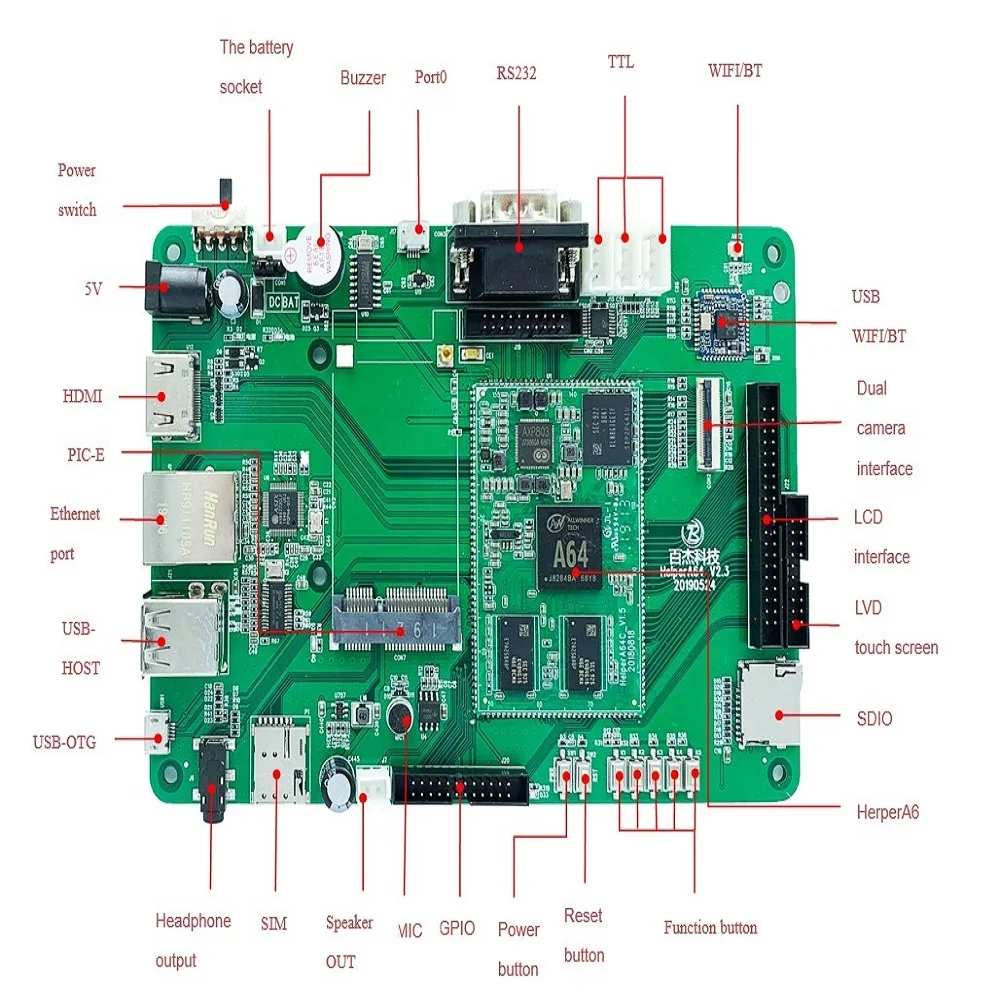 customer design OEM ODM development board Original and wifi PCB Mainboard Motherboard for linux android motherboards