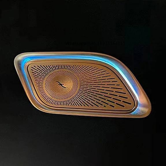 

3pcs Roof 64colors LED Speaker Car Ceiling Speakers W254 Ambient Light for Mercedes Benz New C/S/GLC-class W206 W223 X254