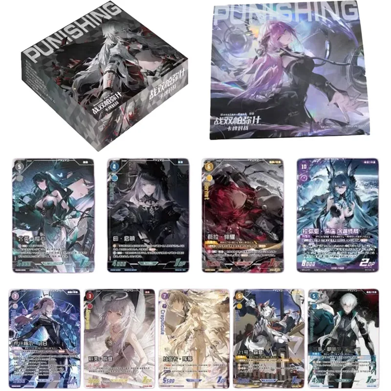 

Punishing Gray Raven Card Clash of Fates Series Expansion Refill Pack Bp02 Starry Sea Time Tracking Battle Card Anime Game Gifts