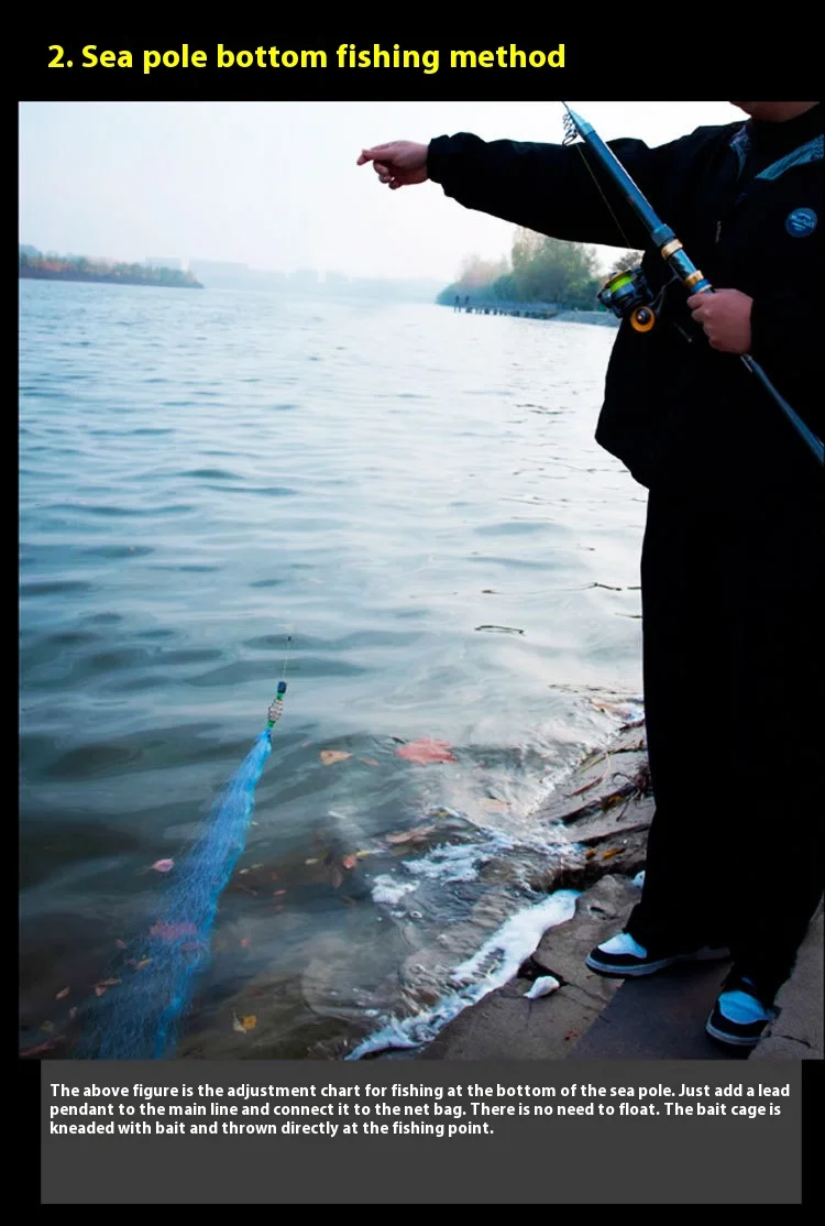 10Pcs Fischernetz Falle Mesh Leuchtende Perle Netting Meer Fisch Net Tackle Design Kupfer Shoal Cast Gill Feeder Fischernetz falle – Detail 13