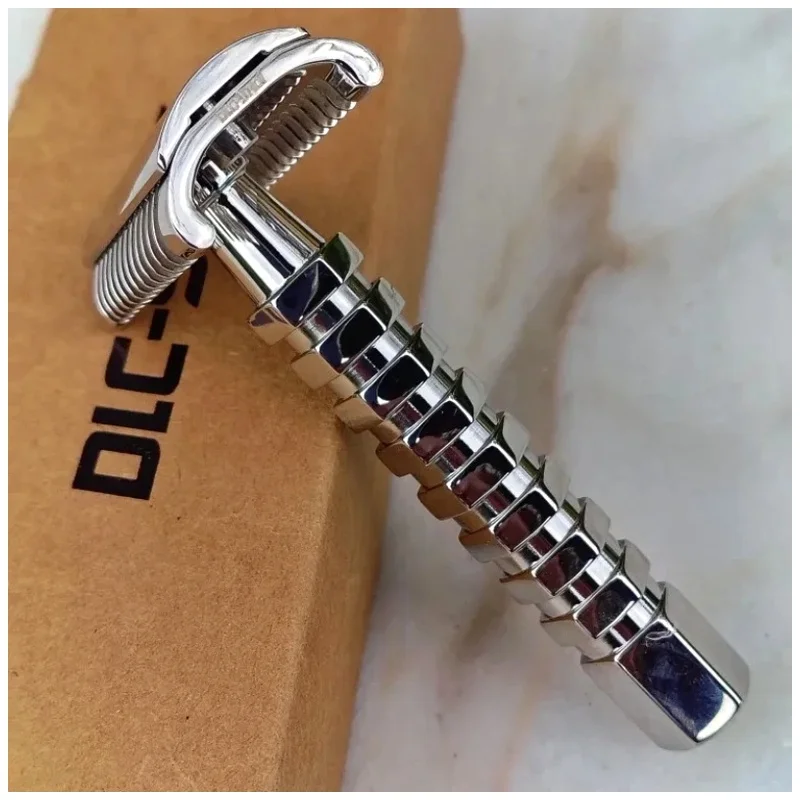 2026 Flash Sale YAQI Duomo Stainless Steel 0.70mm Blade Gap Safety Razor for Men