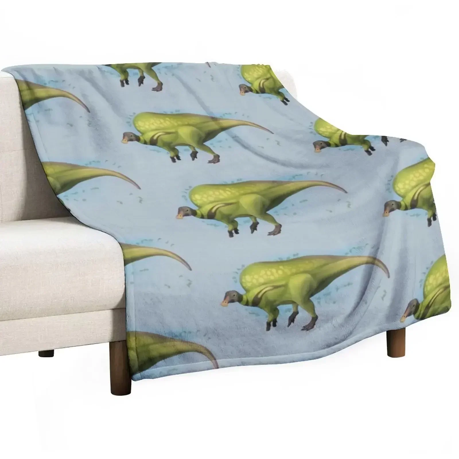 

Ouranosaurus Throw Blanket Warm Accent Blanket for Living Room Decoration