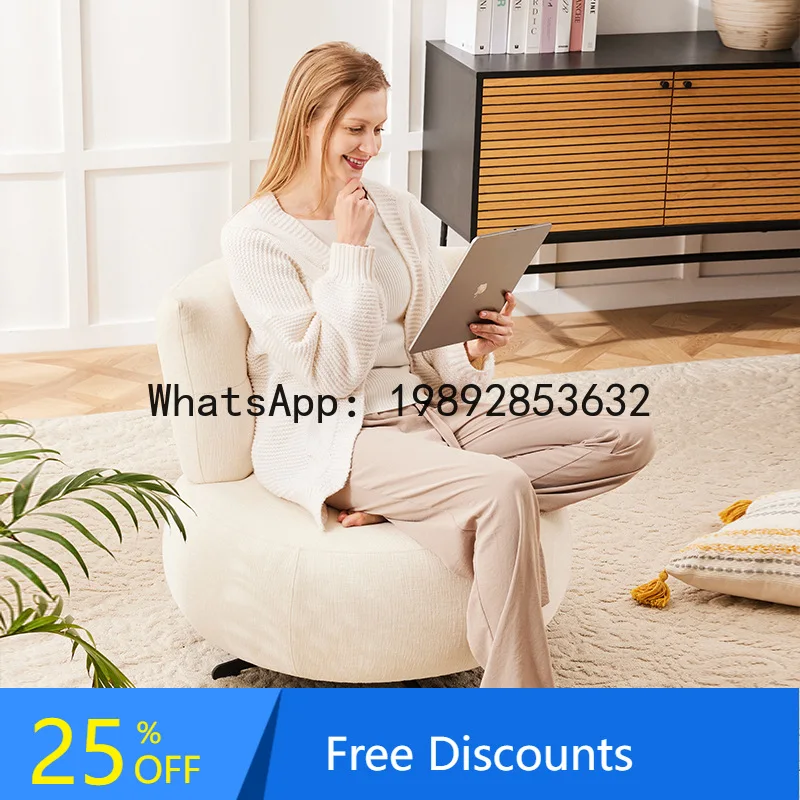 LYY Leisure Comfortable Small Apartment Lazy Sofa Chair Living Room Balcony Home Leisure Single Small Sofa Single Sofa Chair