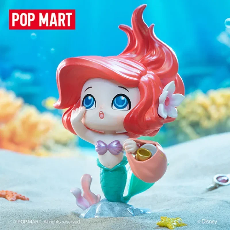 POP MART Disney 100 aniversario princesa serie infantil caja ciega Guess Bag caja misteriosa juguetes muñeca Linda figura de Anime escritorio
