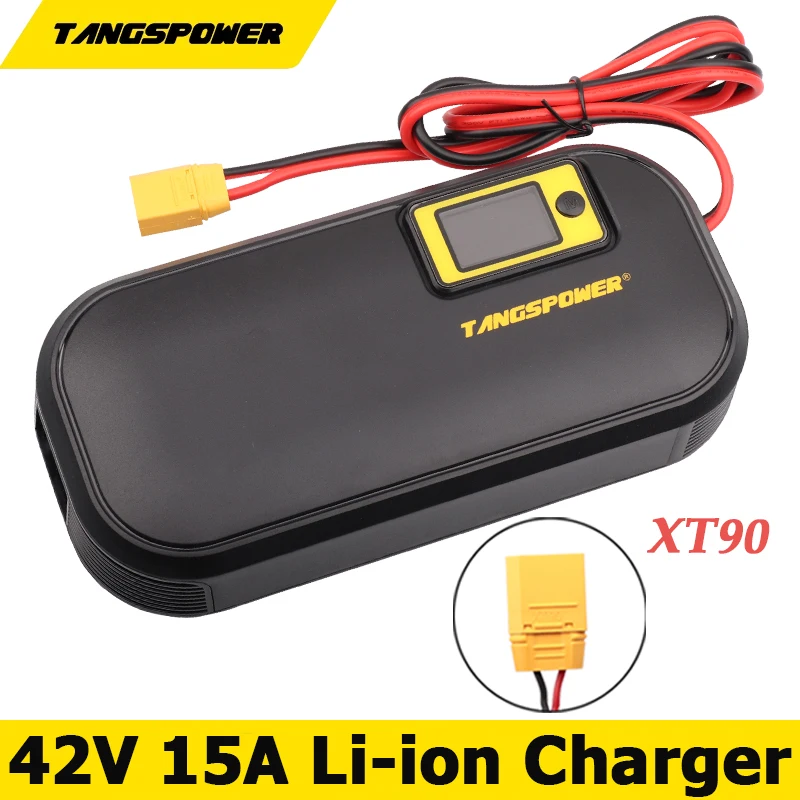 

672W 42V 15A Li-ion Smart Battery Charger For 36V 10S Lithium Battery Pack Fast Charging High Quality