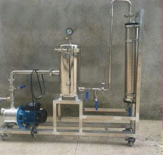 Liquor Wine Ultrafiltration Machine Spirits Distilleries Turbidity Removal Filter Microporous Membrane