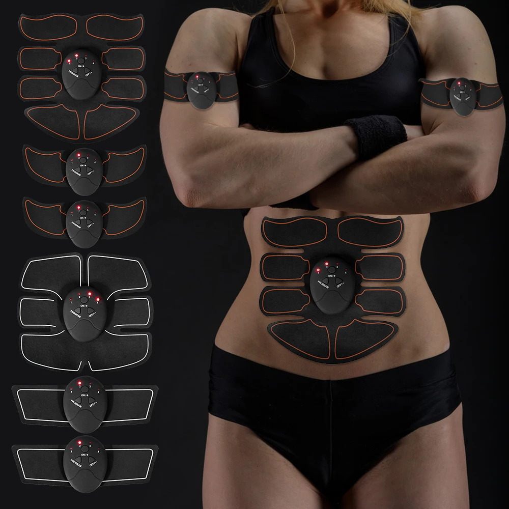

Ems Abs Stimulator Wireless Buttocks Hip Trainer Abdominal ABS Stimulator Fitness Body Slimming Massager Arm Massage Relax