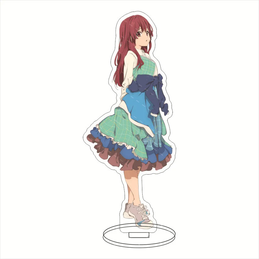 Anime 22/7 Acrylic Stand Model Kōno Miyako Maruyama Akane Saitō Nicole Figure Cosplay Model Desk Display Ornament Props Fan Gift