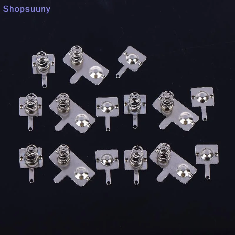[SU]5/10 Sets No. 7 Battery Spring Piece Toy AAA Battery Positive And Negative Conversion Spring Contact Plate[SU]