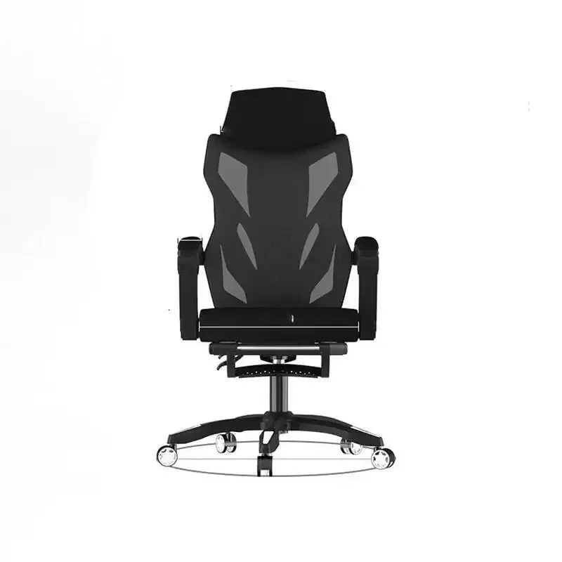 Black Recliner Designer Comfort Comfy Ergonomic Arm Gaming Moderno Chairs Office Gaming Chairs Sillas De Oficina Furnitures