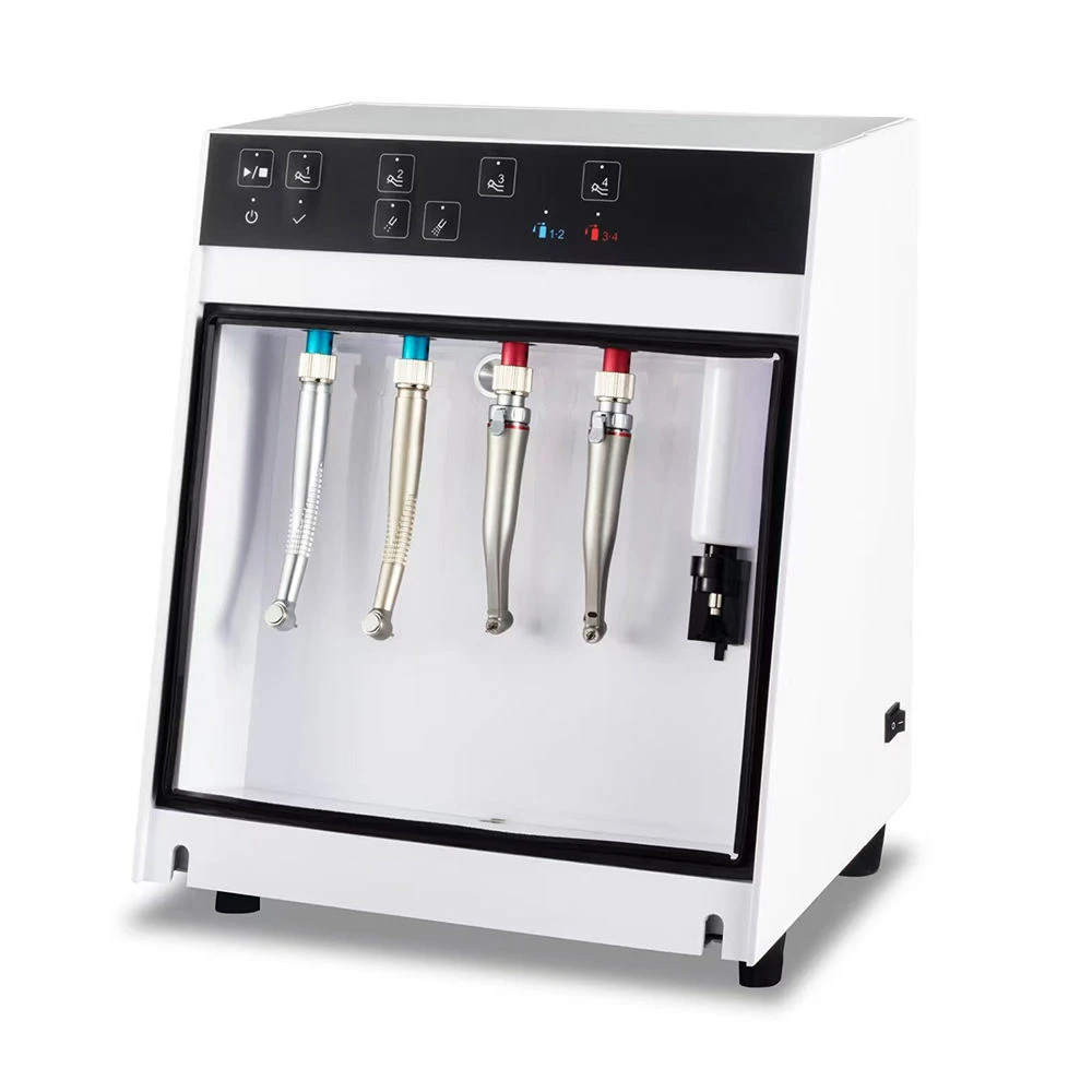 

Electric Dental Handpiece Maintenance Oil System Implant Contra Angle Automatic Cleaning Lubricating Equipment