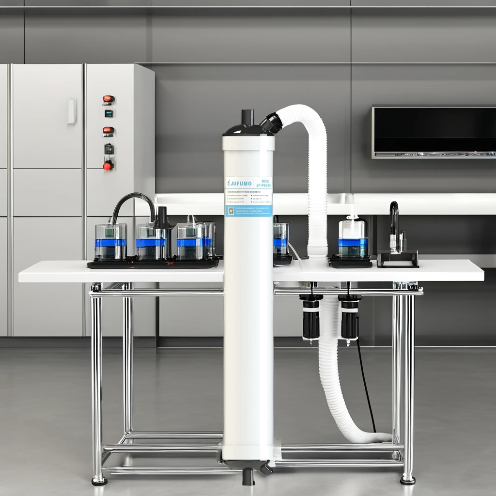 Industrial Ultra Filtration Membrane Filter 75m² Per Piece PVDF Hollow Fiber UF Pressure Vessel Super Filtration Filter
