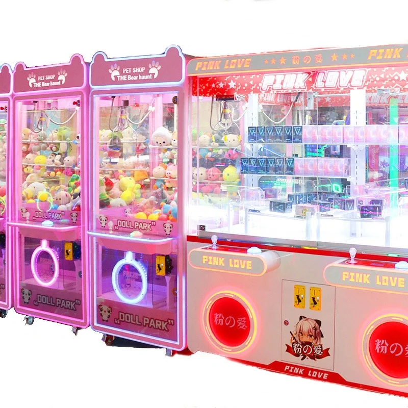 JiaXin Source Factory OEM Service Arcade Crane Claw Machine Cheap Crane Machines With Bill Acceptor