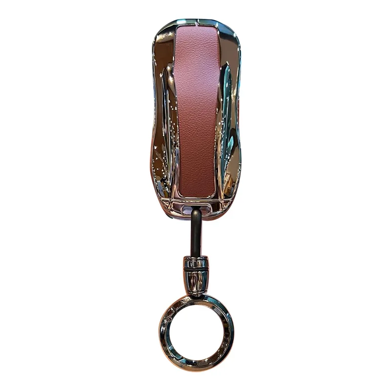 Zinc Alloy Car Key Case for Lynk & Co Z10 LynkCo Z20 Lynk&Co 900 EMP NFC Card Keychain Remote Cover Shell Holder Fob Accessories