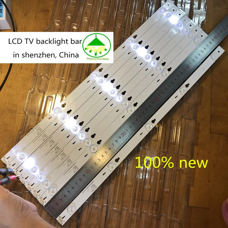 FOR 8 pcs/lot 100% new  good quality LED Backlight For NEW B48A858U B48A538 Light Bar 4C-LB4805-HQ4 48HR330M05A1 V2