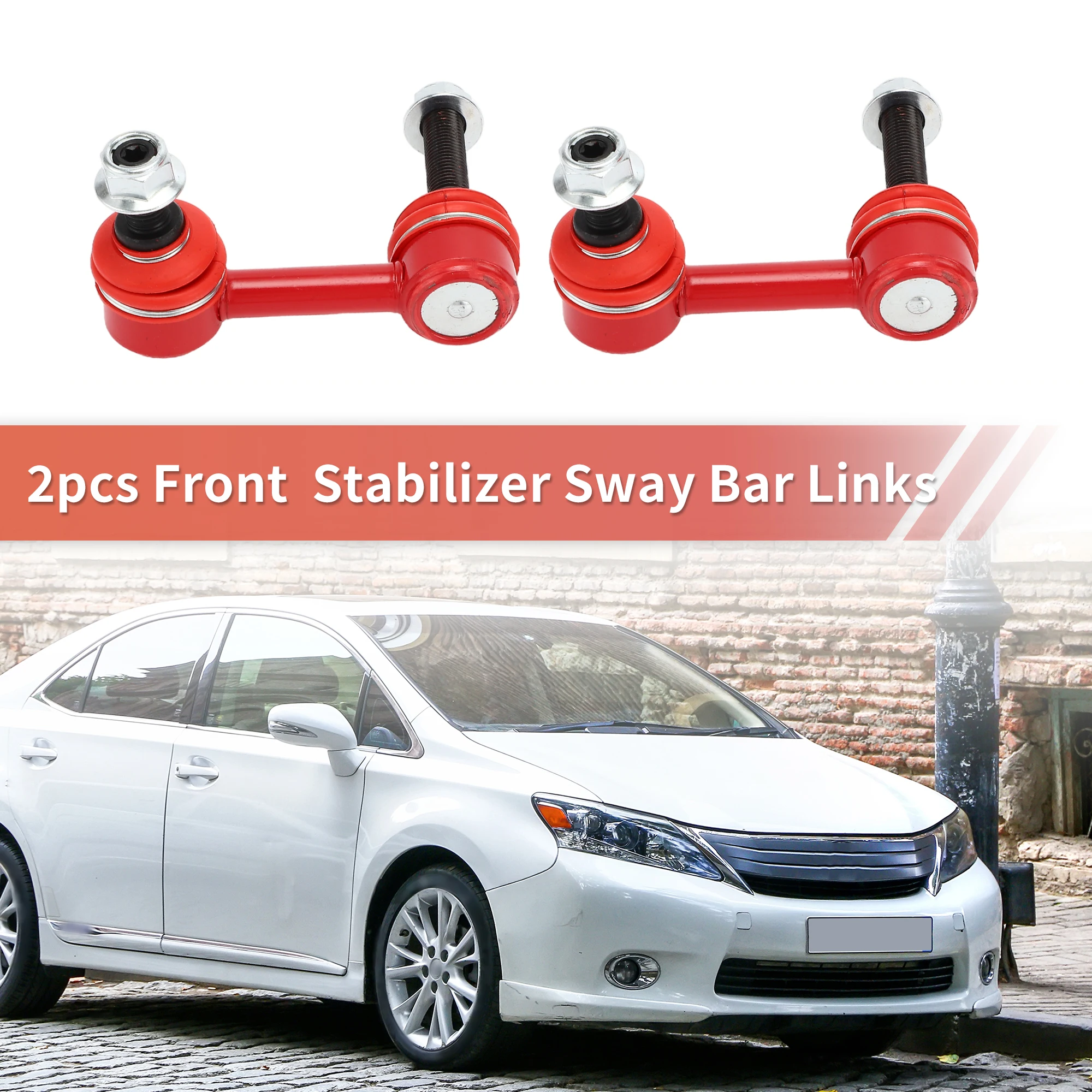 UXCELL 2pcs Front Sway Bar Links Stabilizer Link Kit for Lexus LS460 2007-2016
