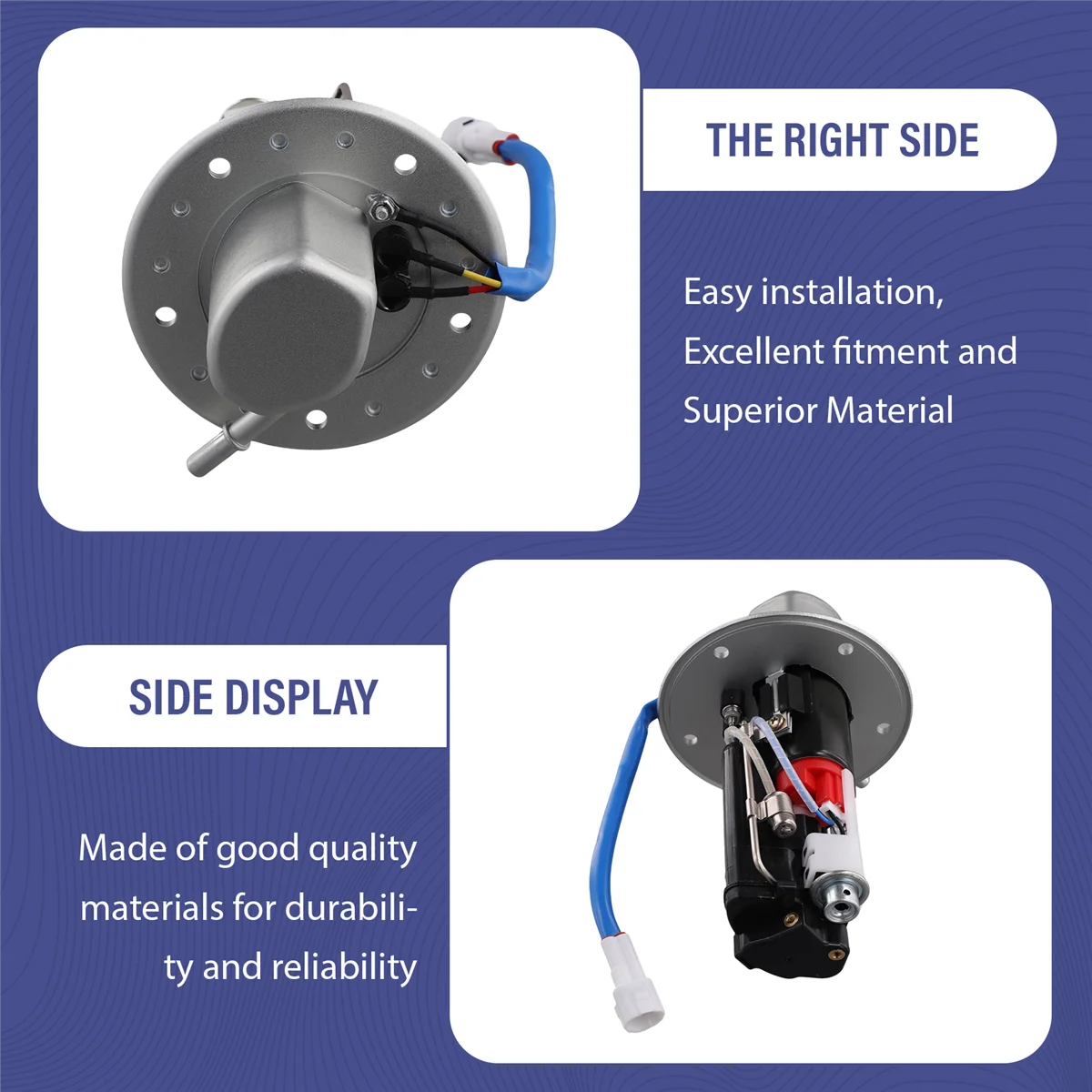 New_15100-35F30 รถจักรยานยนต์การใช้ปั๊มประกอบโมดูลปั๊มน้ํามันสําหรับ Suzuki