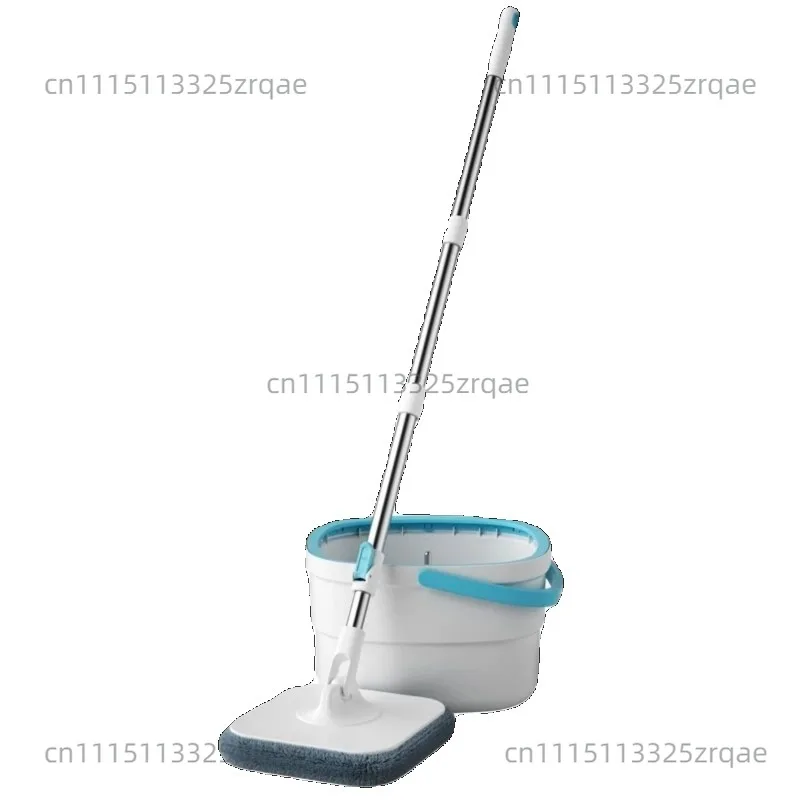 Microfiber Mop with Self-Washing & Drying Bucket, No-Hand Wash, Efficient Household Cleaning Tool