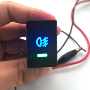 NHAUTP-ON OFF Switch button fog light, Honda Civic, City, Fit Time, CR-V, BR-V, Odyssey Accord, 4-Connect Wire, 5pin, 1pc, 12V 10 Main Sales Switch Honda Fit Air Conditioning - №1