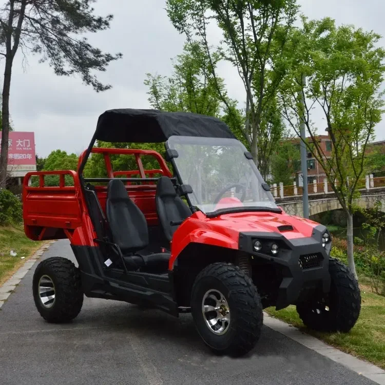 Electric 3000W UTV Quad Bike CVT Transmission Buggy Shaft Drive ATV for Adults