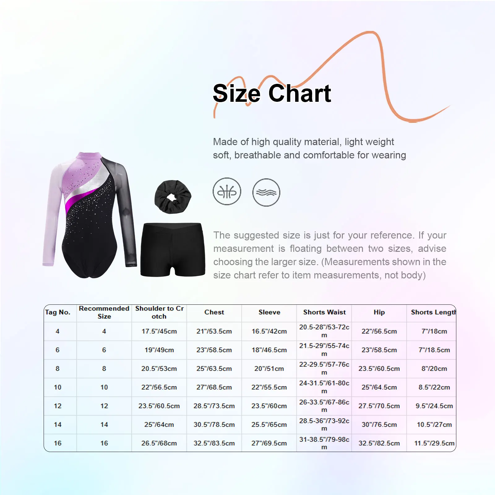 Conjunto de ropa deportiva para niños, conjunto de ropa de baile de Ballet para niñas, mono de leotardo de gimnasia artística para Yoga con pantalones cortos, Ropa de baile para niñas