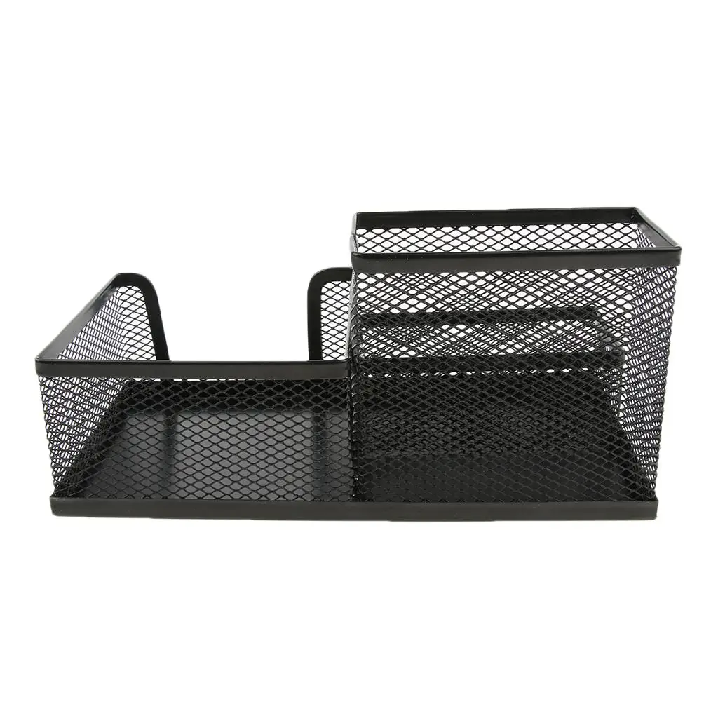 Accessoires de bureau en maille, 2 pièces, 3 compartiments