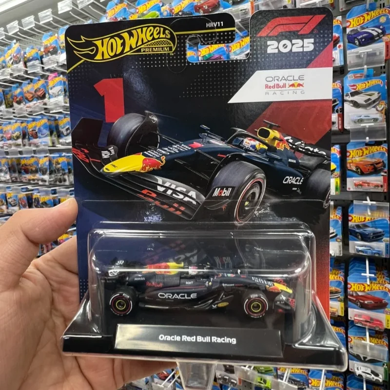 Hot Wheels Original Mattel Premium 1 64 Scale Formula 1 Model Car HRV11 2025 Oracle Red Bull Racing F1 Miniatures Collectible view 6