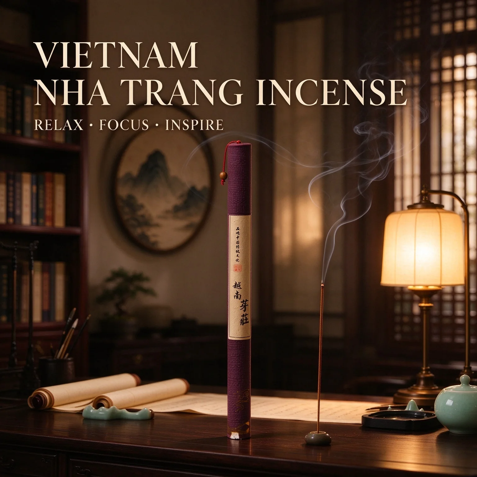 Natural Vietnam Nha Trang Agarwood Incense Sticks Long Lasting Woody Aroma For Home Prayer Meditation Indoor Aromatherapy Fragra