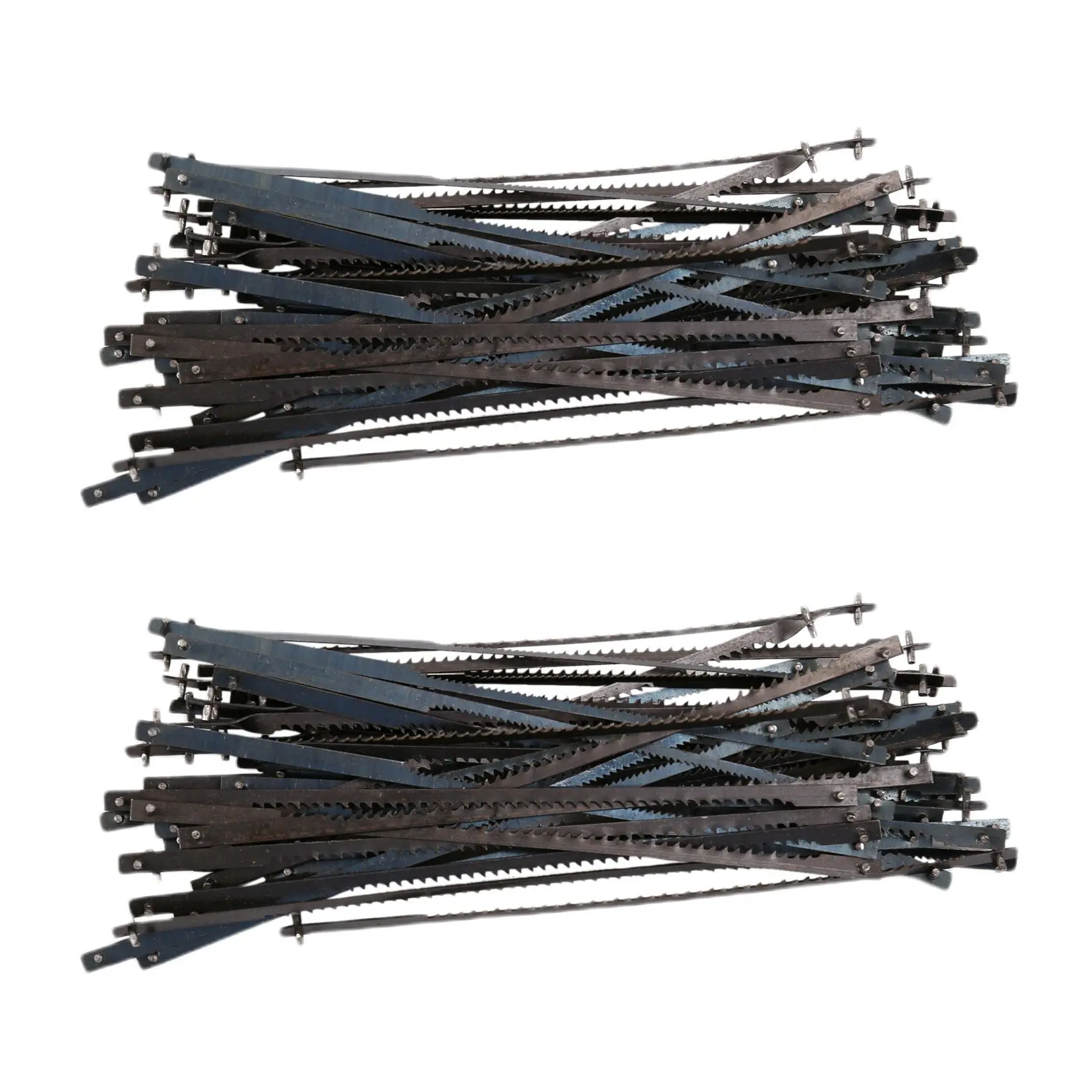 BMBY-96Pcs 4 Inch 105Mm Pinned Scroll Saw Blades Wood Cutting Blade For Dremel Moto Saw