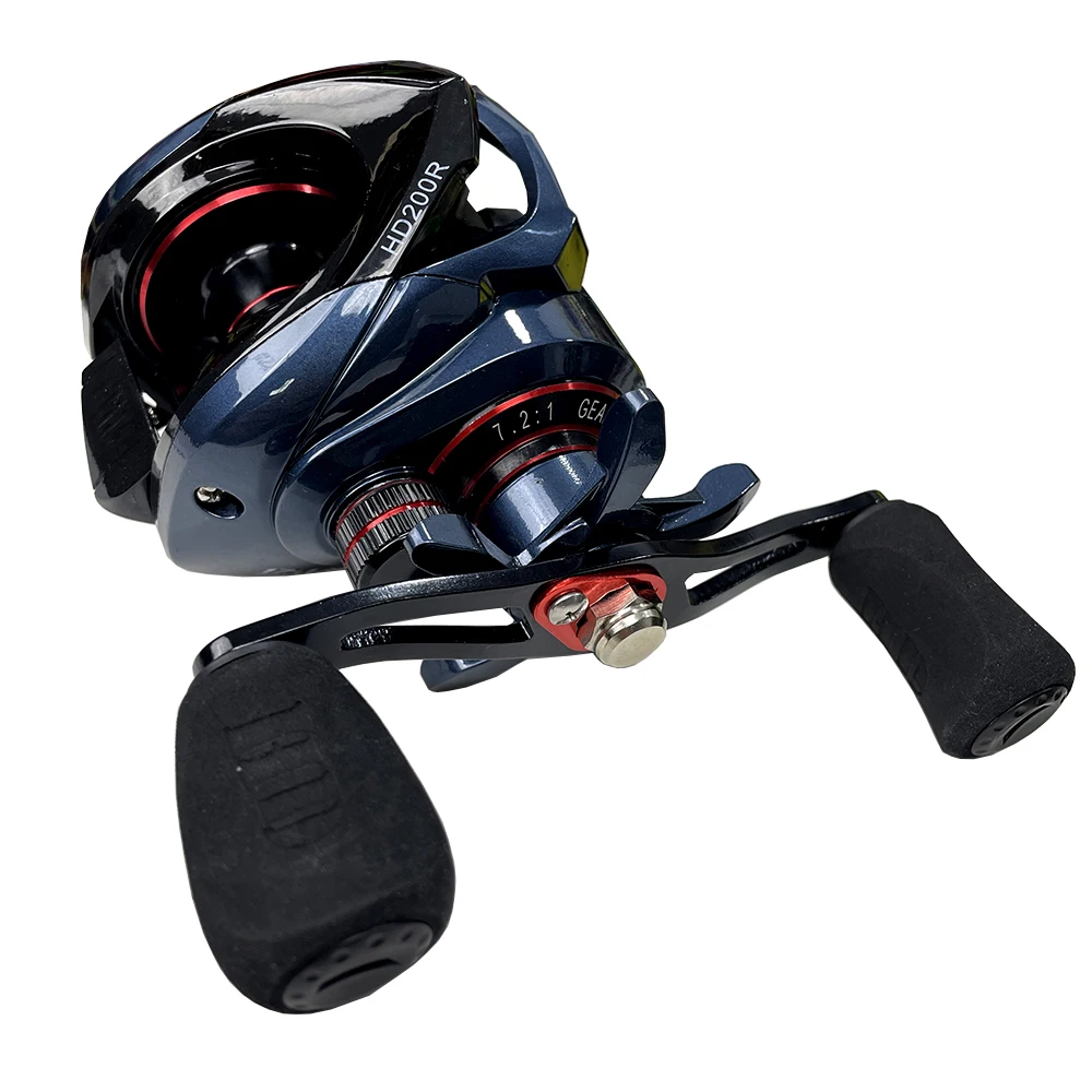 Imagem -03 - Carretel de Metal Ultraleve para Bass Fishing Baitcasting Reel Freio Magnético Max Drag 8kg