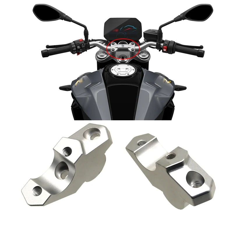 Motorbike Handlebar Relocator Set For BMW F900R F900XR F 900R 900XR Handle Bar Riser Offset F850GS 850GS ADV 2018-2020 2019