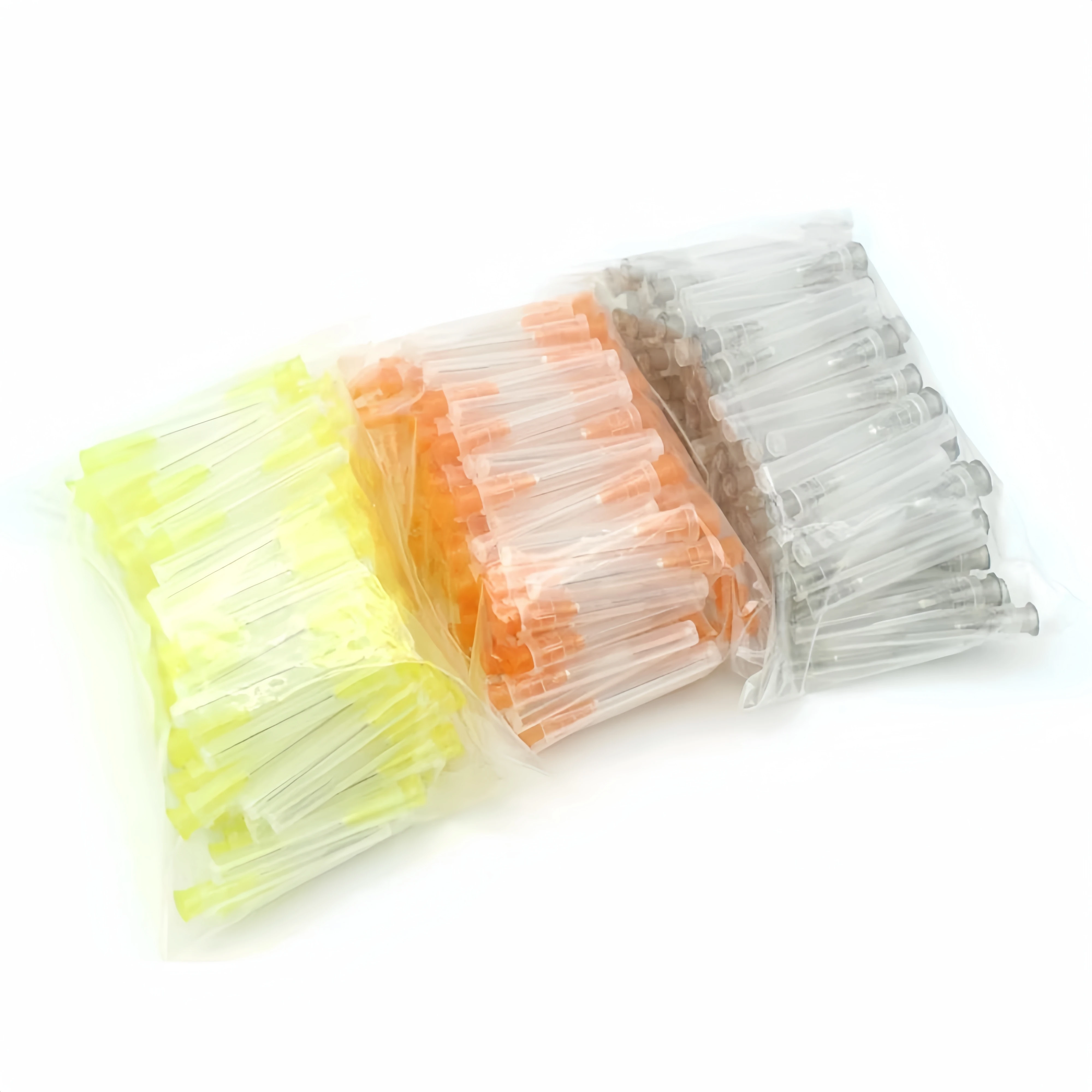 JUMTOP 100 قطعة من إبر الري الإندو، أطراف ثقب جانبي مغلق لغسل وتطهير قناة الجذر، 25 جرام/27 جرام/30 جرام حقنة طب الأسنان T #4