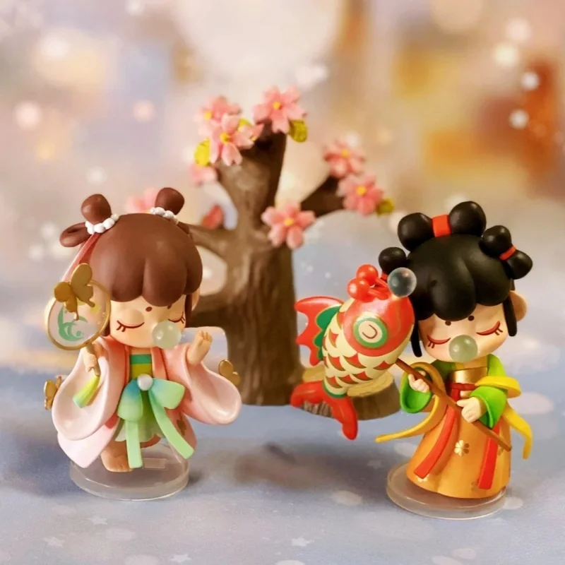 

Blind Box Toys Original Chinese Style Clothing Girl Daily Series Model Confirm Style Cute Anime Figure Gift Surprise Box