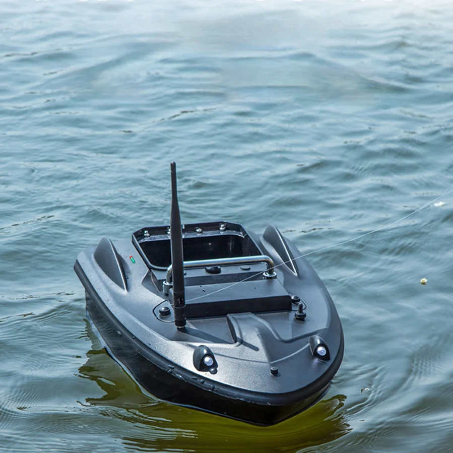 GPS RC Bait Boat 500m Range 40 Positioning Points 2kg Load Capacity 2.5 Hours Stable Control Carp Fishing Baiting Vessel Gear