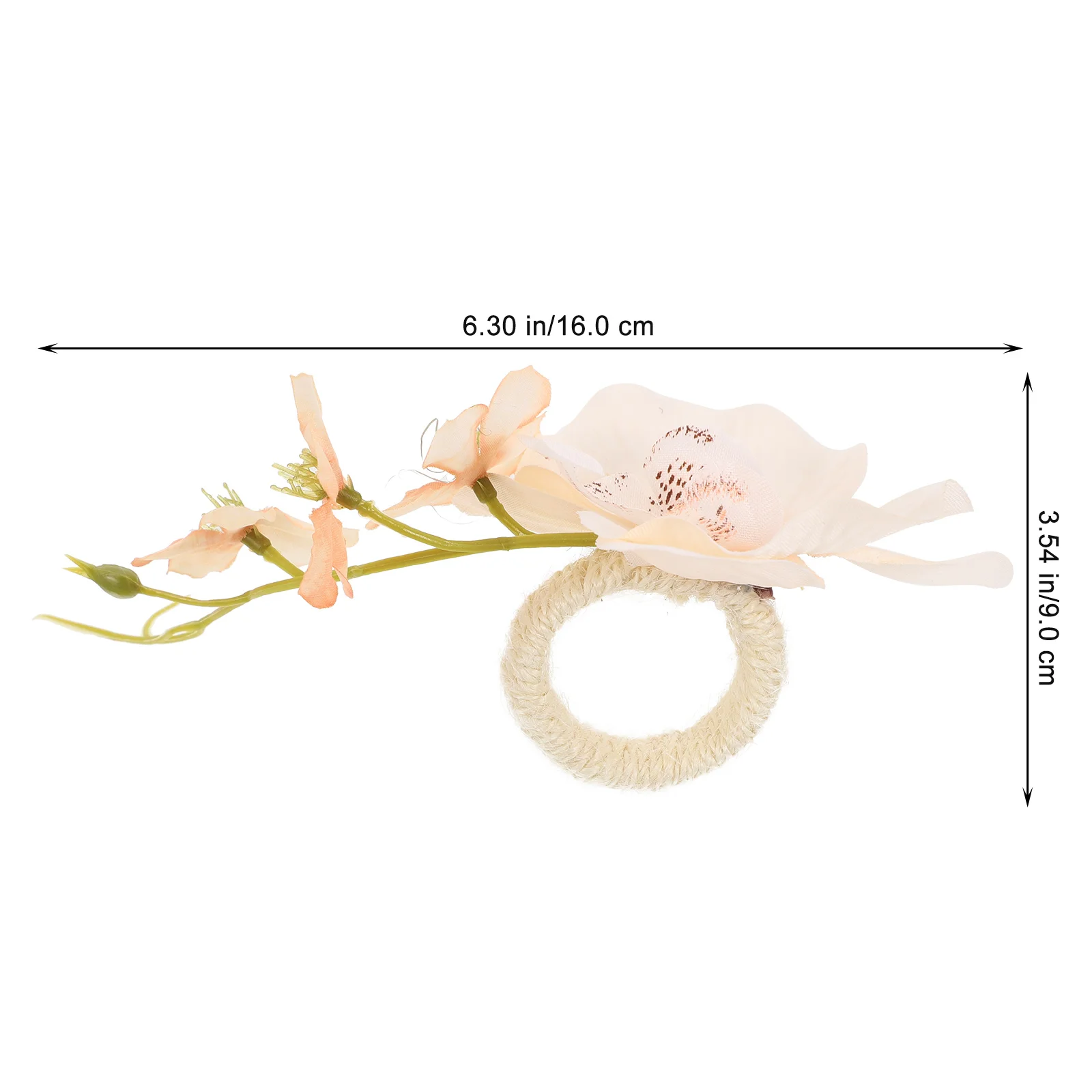 

Кольцо-держатель для салфеток Кольца Пряжки Романтические декоративные для салфеток Держатели для цветов