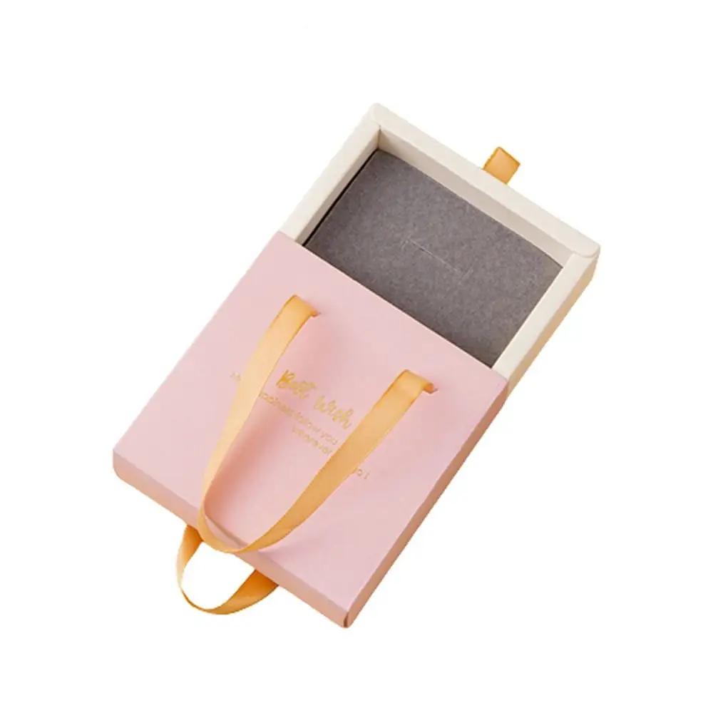 

Handle Necklace Pendant Bracelet Ring Wedding Dust-proof Gifts Box Storage Box Gift Packaging Earrings Case Drawer Jewelry Box
