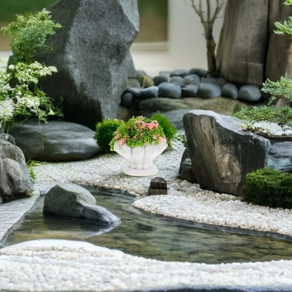 6 pcs Mini Miniature Landscape DIY Garden Micro Table Halloween Christmas New Year Dollhouse Plants Art Student Art Teacher