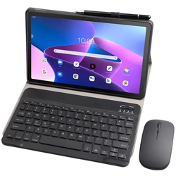 For Lenovo Tab M10 plus 3gen tablet case 10.6 inch Bluetooth keyboard TB128FU/125FU with mouse