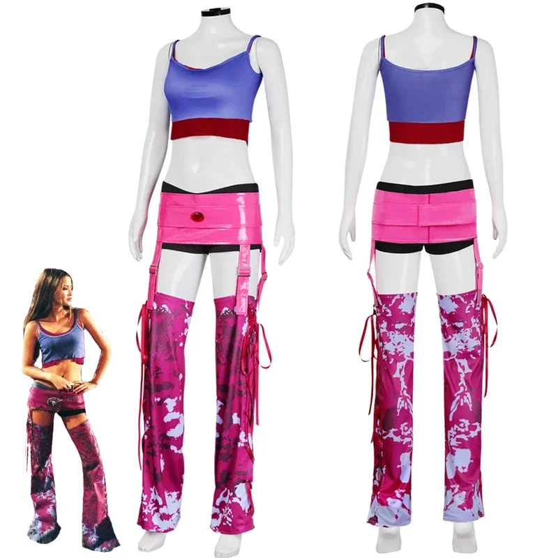 FC6Fast 2 Furious Suki Cosplay Costume Movie Adult Women Sports Uniform Sexy Suit Halloween Outfit Carnival@FC8！