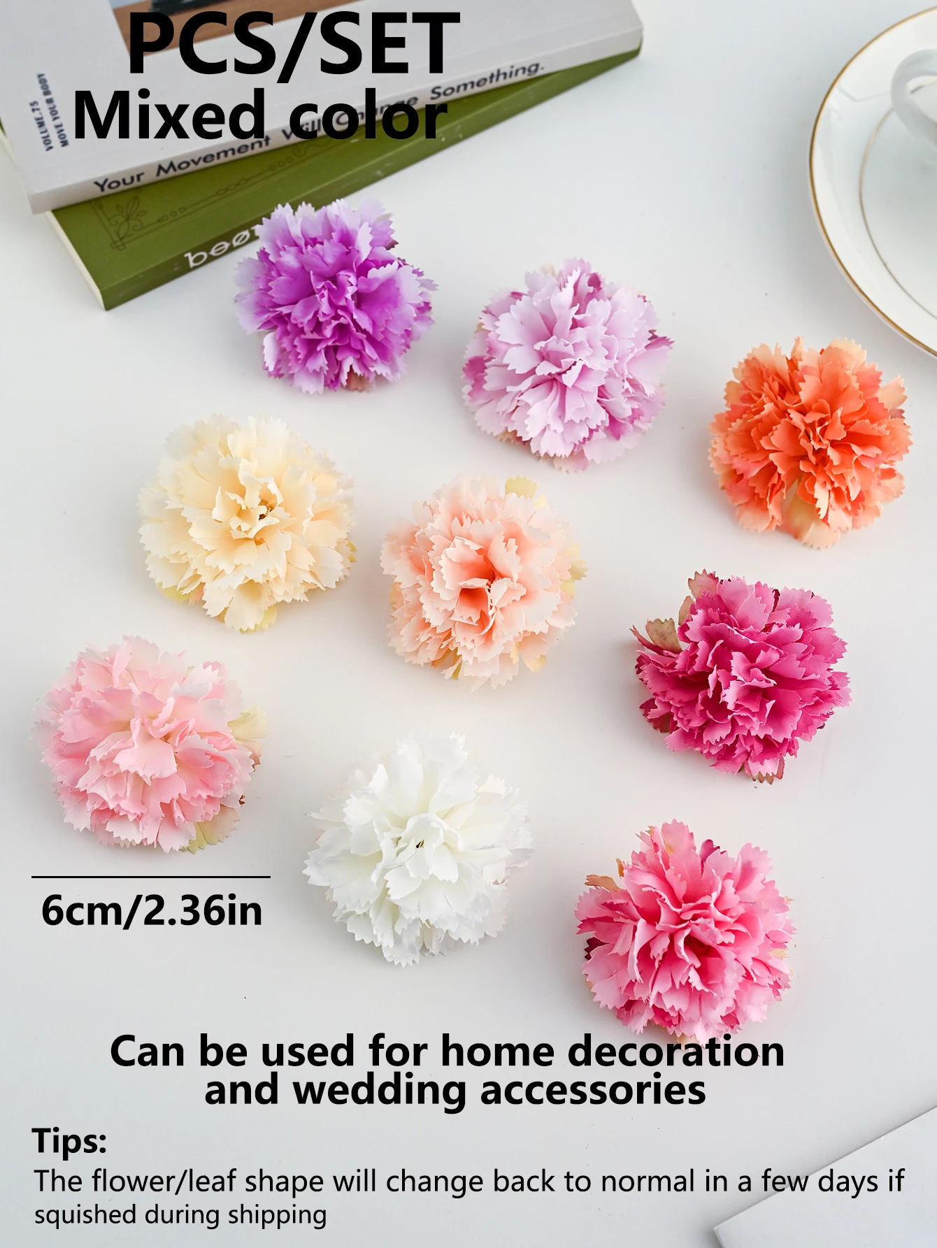 10/20 Stück künstliche Fliederblumen, zur Dekoration von Wohnräumen, für Kränze, Hochzeits- und Brautaccessoires, Ausverkauf, Kopfschmuck, Brosche, für den Garten, DIY-Geschenkbox. – Detail 7