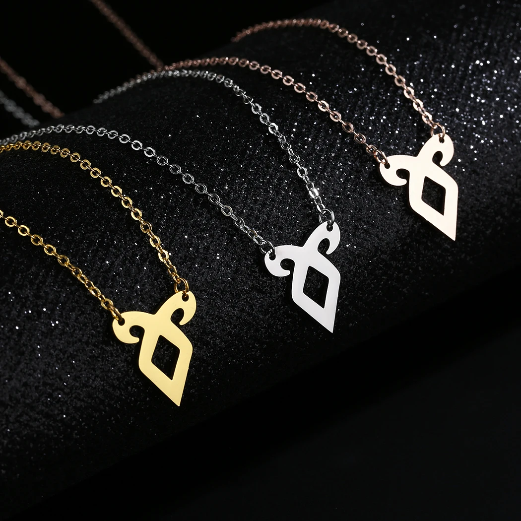 QIAMNI Fashion Angelic Power Rune Necklace Inspired The Mortal Instruments City of Bones Shadowhunter Pendant Necklace Choker