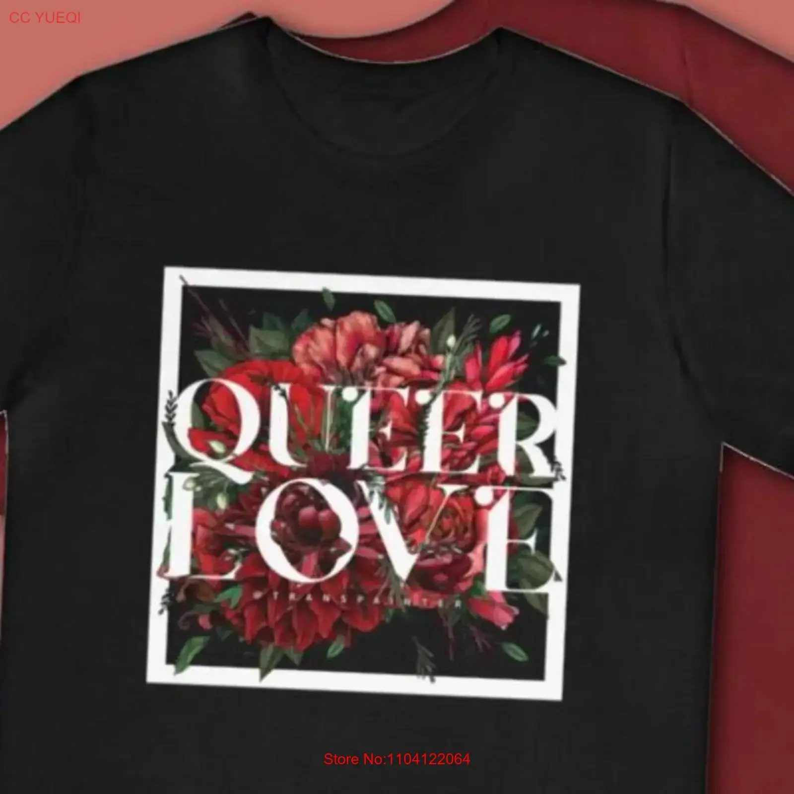 تي شيرت Queer Love Pride is Gay Wedding LGBTQ عيد الحب عتيق مغسول للارتداء اليومي على الموضة الرسمية