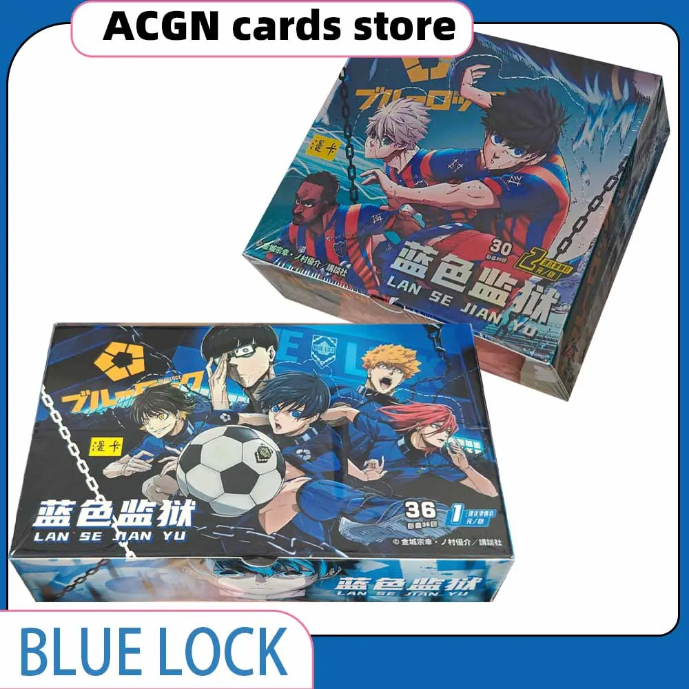 Coleção de Jogos Presentes Blue LOCK, Cartão Fotográfico, Edição Limitada, Cartões Fotográficos para Novas Figuras, Série Prisão Azul, Rara