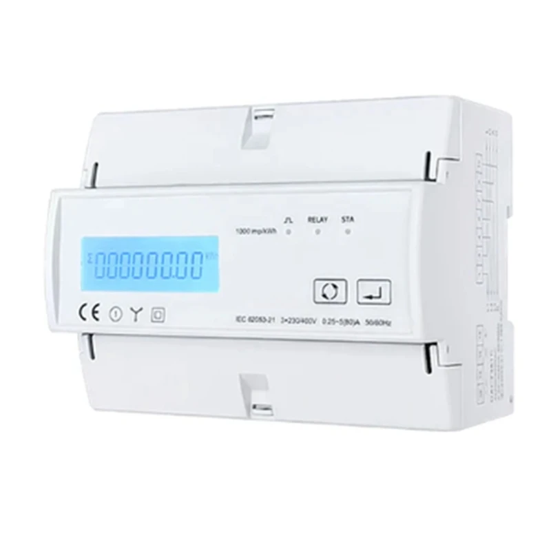 Wifi Energy Meter Kwh Power Monitor Wattmeter Tuya App Remote Switch On OFF 3X110/190V 230/400VAC