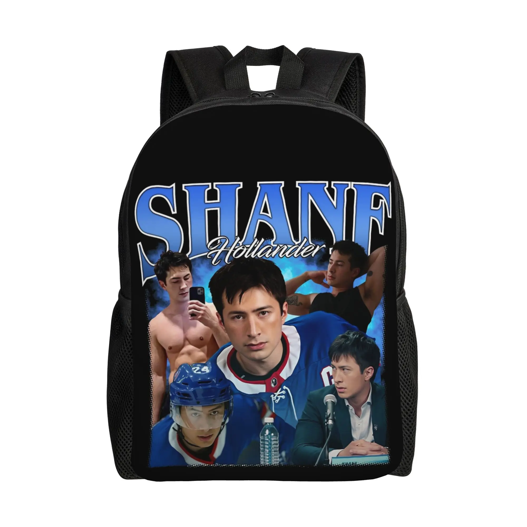 

Рюкзак Shane Hollander Heated Rivalry для подростков, спортивный, для старшей школы, деловой, для хоккея, повседневный, для мужчин и женщин, для ноутбука, холщовый