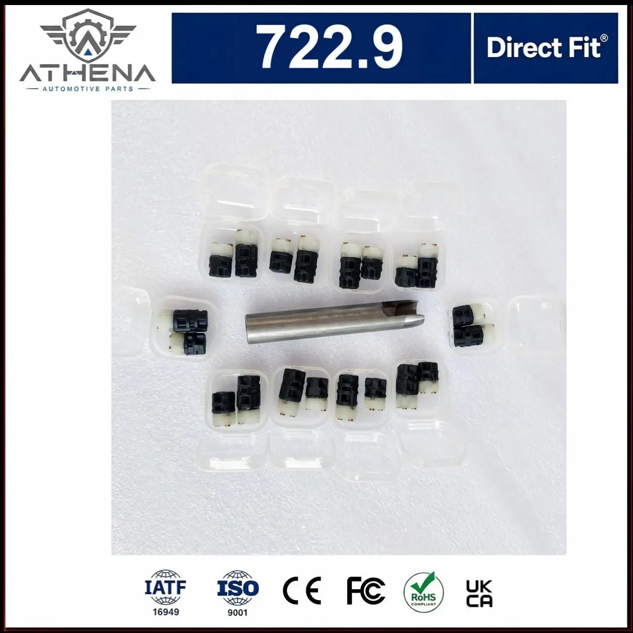 Y38N1 Y38N2 10Pcs 722.9 Transmission TCU Speed Sensor With Fitting Tool Fit Mercedes Benz 722.9 Gearbox