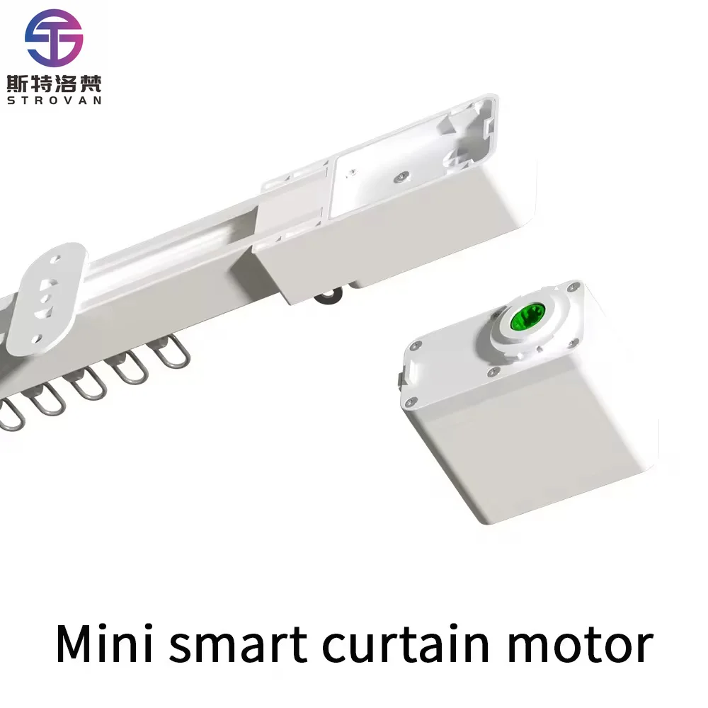 Zigbee 3.0 Heavy-Duty Curtain Robot, High-Torque Mini Motor for Dining Room Drapes, Powered by  Smart Life
