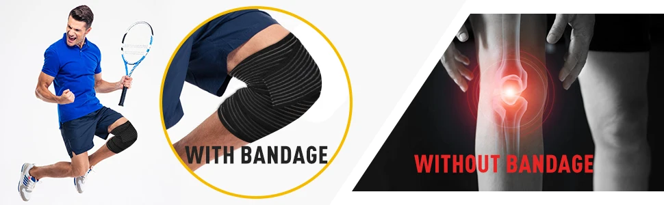1Pcs 40-200cm Kompression Verband Schutz Knie Unterstützung Klammer Sport Elastische Ellenbogen Riemen Bein Bands Elast bandag Workout Wrap – Detail 3