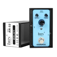 IRIN XG-4 Overdrive Guitar Effect Pedal Single Digital Analog Effects Pedal True Bypass Electric Guitar Parts Exquisite Durable