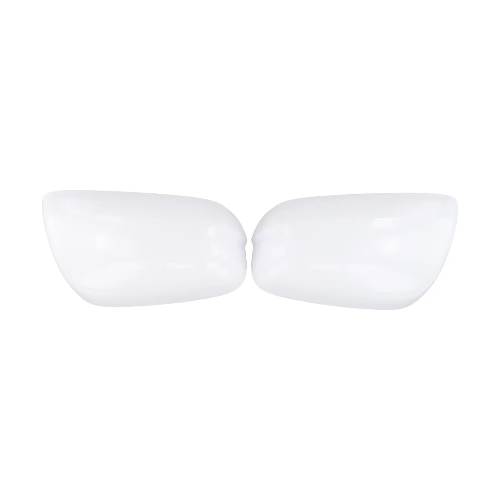 

For Honda For Jazz 2009-2013 Mirror Cover Front Right ABS Plastic Luxurious Stylish White Rear View Mirror Cover